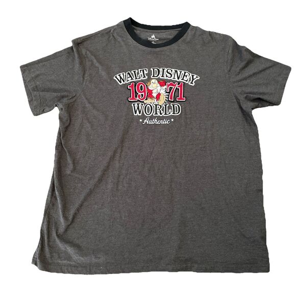 Walt Disney World 1971 Grumpy Embroidered T-Shirt Mens Size 3XL Snow White - Picture 1 of 8